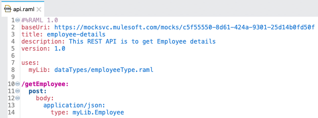 dataTypes Example